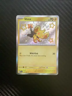 Shinx 135/091 Pokemon Paldean Fates Shiny Near Mint - Image 1