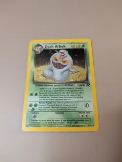 Dark Arbok Holo Team Rocket 2/62 Unlimited Holo Rare Pokemon TCG - Image 4