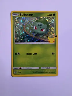Pokemon TCG Bulbasaur Mcdonald's ProMos Technologies 1/25 Holo Promo - Image 1