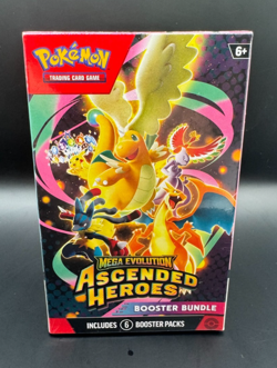 Pokemon TCG Mega Evolution Ascended Heroes Factory Booster Bundle Box w/6 Packs - Image 1
