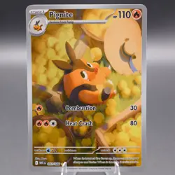 Pignite 097/086 Illustration Rare SV: White Flare Pokemon TCG NM - Image 1