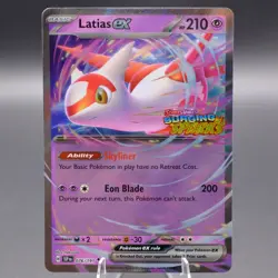 Latias ex (Surging Sparks Stamped) 076/191 Double Rare Promo Pokemon TCG NM - Image 1