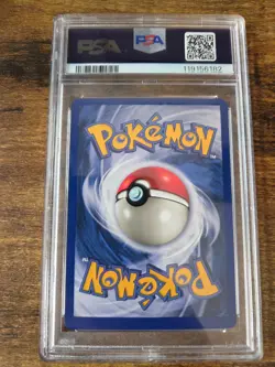 1999 Pokemon Fossil Lapras Holo PSA 8 NM-Mint 10/62 - Image 3