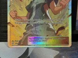 Brock’s Grit 172/181 Full Art Trainer Team Up Pokemon TCG NM - Image 5