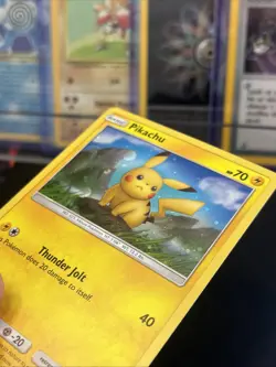 Pikachu SM183 - Sun & Moon Black Star Promo - Holo Pokemon TCG - HD SWIRL - Image 3