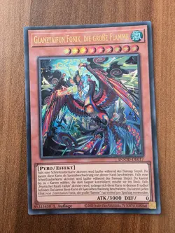 Yu-Gi-Oh! DOOD-DE017 Glanztaifun Fonix die große Flamme Ultra Rare NM 1st - Image 1
