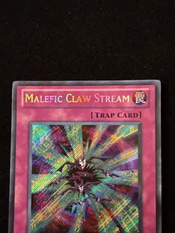 Secret Rare Limited Edition | Malefic Claw Stream | YMP1-EN009 | LP - Image 2