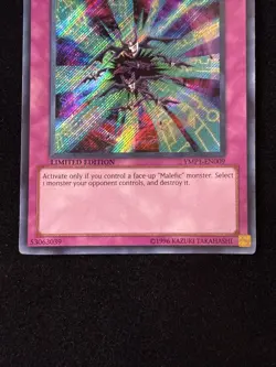 Secret Rare Limited Edition | Malefic Claw Stream | YMP1-EN009 | LP - Image 3