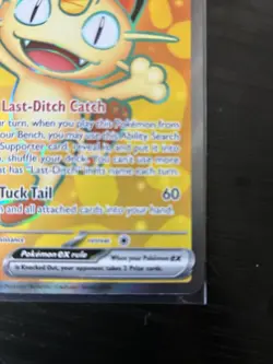 🔥 Meowth ex Full Art 107/088 Me03: Perfect Order Pokemon TCG 🔥 - Image 5