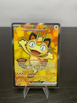 Meowth ex 107/088 Ultra Rare Perfect Order Pokemon TCG Card - Image 1