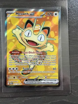 Meowth ex 107/088 - Perfect Order - Ultra Rare - MINT ✅ Raw - Pokemon TCG - Image 1