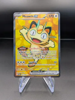 Meowth ex 107/088 - Perfect Order Holo - Pokemon TCG - NM - Image 1