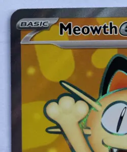 107/088 Meowth ex | Rare Ultra Card | Perfect Order | Pokemon TCG - Image 2