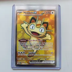 Meowth ex - Perfect Order - 107/088 - Ultra Rare - Pokemon TCG Card - Image 1