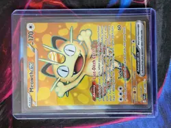 Pokemon TCG - Meowth ex ME03:Perfect Order 107/088 NM - Image 1