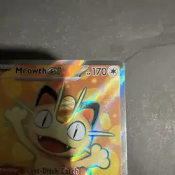 Pokemon TCG - Meowth Ex 107/088 - Perfect Order - Ultra Rare Card - Image 4