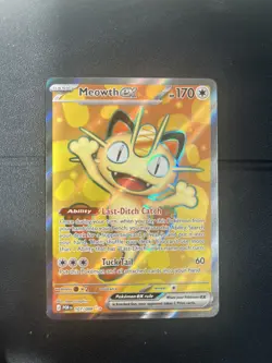 Pokemon TCG - Meowth ex ME03:Perfect Order 107/088 NM - Image 1