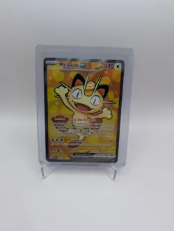 Pokemon TCG Meowth ex 107/088 Me03: Perfect Order Holo! Pack Fresh!! - Image 1