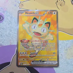 Meowth Ex 107/088 - Ultra Rare - Perfect Order - Pokemon TCG - Image 1