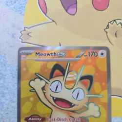 Meowth Ex 107/088 - Ultra Rare - Perfect Order - Pokemon TCG - Image 2