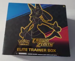 Pokemon TCG Crown Zenith Elite Trainer Box Factory Sealed - Image 1
