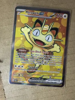 Meowth Ex 107/088 - Ultra Rare - Perfect Order - Pokemon TCG - Image 1