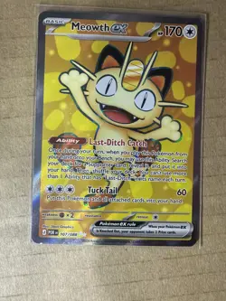 Meowth Ex 107/088 - Ultra Rare - Perfect Order - Pokemon TCG - Image 2