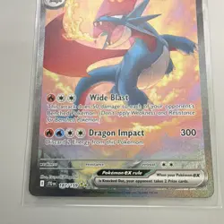 Pokemon TCG Salamence ex 187/159 SV09 Journey Together SIR Holo EN 320HP - Image 2