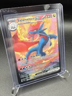 Salamence ex 187/159 Sv09 Journey Together SIR Holo Stage 2 English Pokemon - Image 1