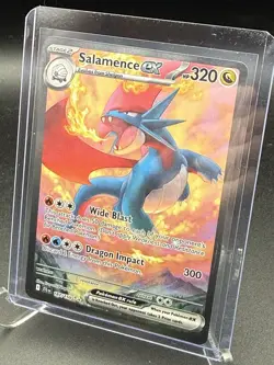 Salamence ex 187/159 Sv09 Journey Together SIR Holo Stage 2 English Pokemon - Image 3
