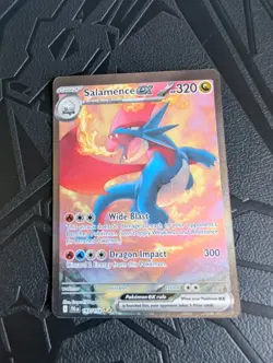 Salamence ex 187/159 Sv09: Journey Together SIR Pokemon TCG - Image 1