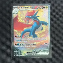 Pokemon Company Salamence ex 187/159 Sv09 Journey Together SIR Holo 320 HP EN - Image 1