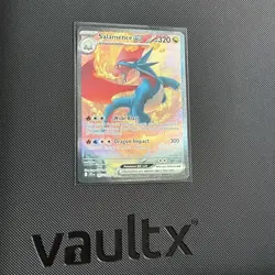 Pokemon Company Salamence ex 187/159 Sv09 Journey Together SIR Holo 320 HP EN - Image 2
