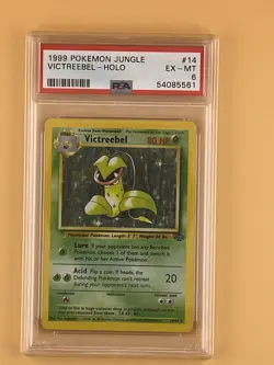 PSA 6 EX-MT Victreebel 1999 Jungle 14/64 Holo Rare Pokemon Card - Image 1