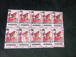 Bandai One Piece Card Game Round 1 Promotion Pack English Promo 10 Packs - Image 1