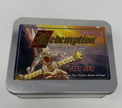 Redemption Trading Card Game 4th Ed. Gift Tin Set RARE Christian CCG 109 cards - Image 1
