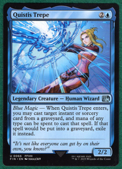 Quistis Trepe - Final Fantasy (FIN) #66 - Magic: The Gathering MTG Card - Image 1