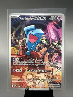 Team Rocket's Wobbuffet Promo SV: Scarlet & Violet Promo Cards 203 NM - Image 1