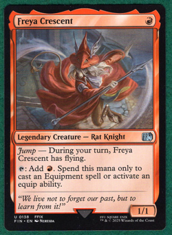 Freya Crescent - Final Fantasy (FIN) #138 - Magic: The Gathering MTG Card - Image 1
