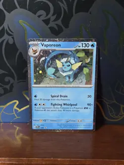 Vaporeon - 168 (Cosmos Holo) 168 Sv: Scarlet & Violet Promo Cards Holo - Image 1