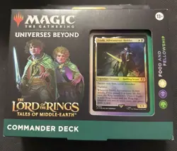 Magic: The Gathering Universes Beyond LOTR Food & Fellowship Commander Deck 100 - Image 1