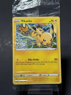Pikachu Cosmos Holo SWIRL Holiday Calendar Stamped 049/195 Sealed Near Mint - Image 3