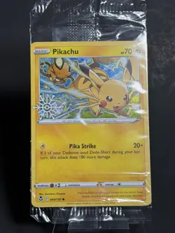 Pikachu Cosmos Holo SWIRL Holiday Calendar Stamped 049/195 Sealed Near Mint - Image 5