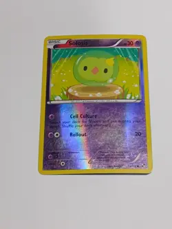 Pokemon TCG Solosis Black & White 55/114 Reverse Holo - Image 1