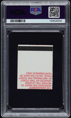 PSA 5 Pokemon: The First Movie Ticket Stub - Nov. 10, 1999 - Opening Night - Image 2