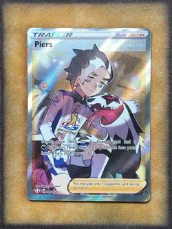 Pokemon Piers 069/072 Shining Fates Full Art Ultra Rare Holo NM - Image 1