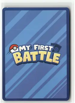 Pikachu Pikachu Stamp My First Battle Pokemon TCG NM - Image 2