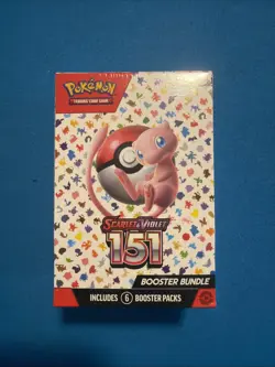 Pokemon TCG Scarlet & Violet—151 Booster Bundle Box 6 Packs English 2023 Lot 4 - Image 1