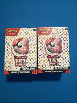 Pokemon TCG Scarlet & Violet—(2 Sealed Bundles) 151 Booster Bundle Box 6 Packs - Image 1