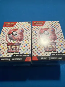 Pokemon TCG Scarlet & Violet—(2 Sealed Bundles) 151 Booster Bundle Box 6 Packs - Image 2